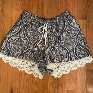 Matilda Jane with Joanna Gaines shorts